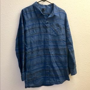 Patagonia Blue Button Down